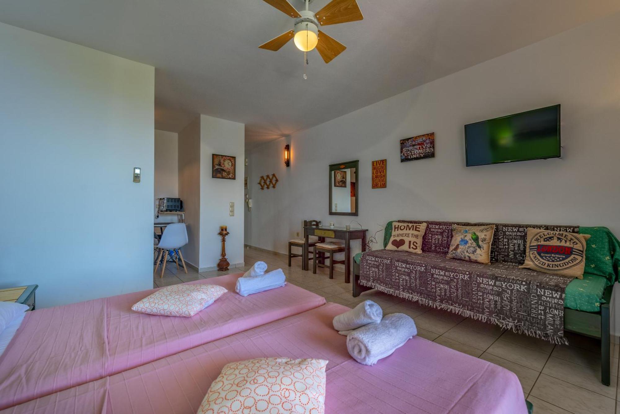 Mandy Seafront Studios Zakynthos Kamer foto